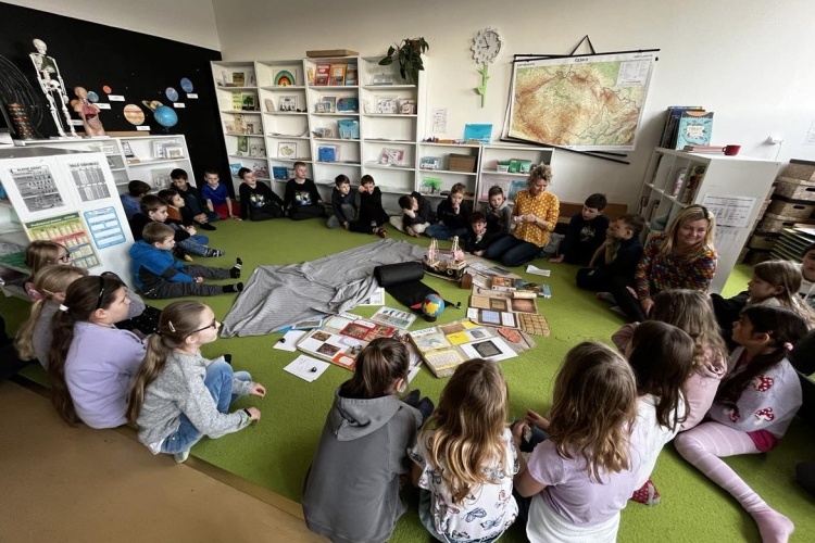 Návštěva v naší spřátelené škole Montessori v Kyjově