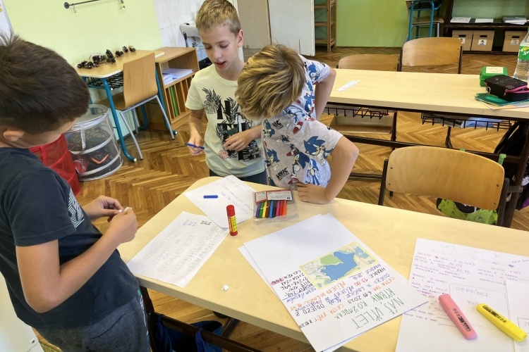 Start nového školního roku ve škole 