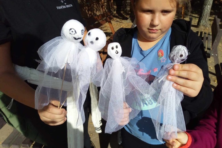 Konec října a Halloween v družině