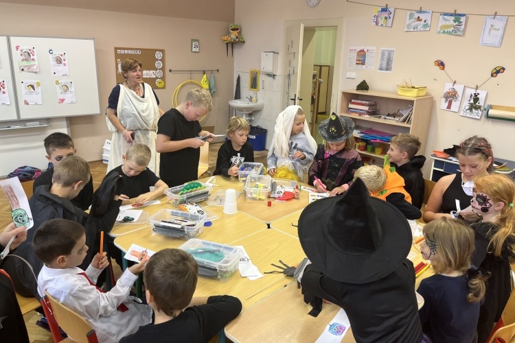 Halloweenský projektový den ve 4. a 5. třídě
