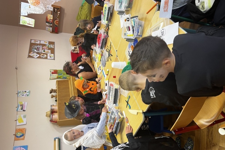 Halloweenský projektový den ve 4. a 5. třídě