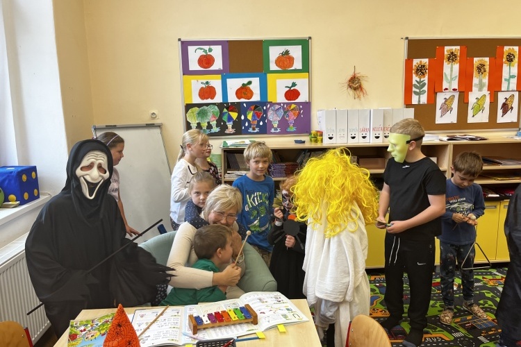 Halloweenský projektový den ve 4. a 5. třídě
