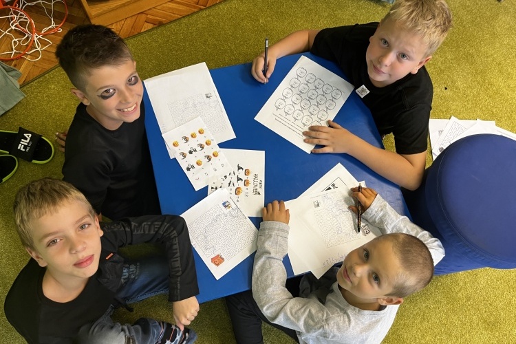 Halloweenský projektový den ve 4. a 5. třídě