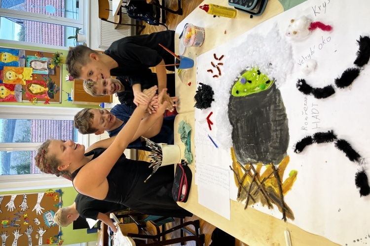Halloweenský projektový den ve 4. a 5. třídě