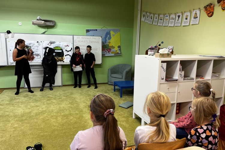 Halloweenský projektový den ve 4. a 5. třídě