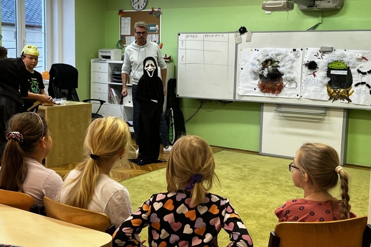 Halloweenský projektový den ve 4. a 5. třídě