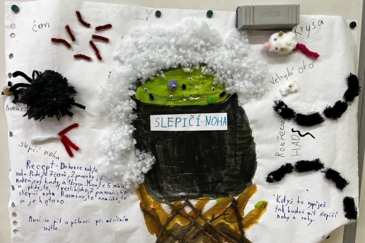 Halloweenský projektový den ve 4. a 5. třídě