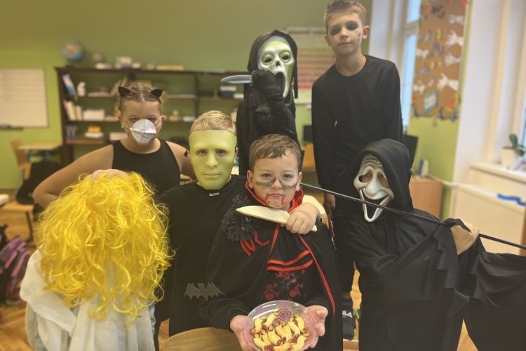 Halloweenský projektový den ve 4. a 5. třídě