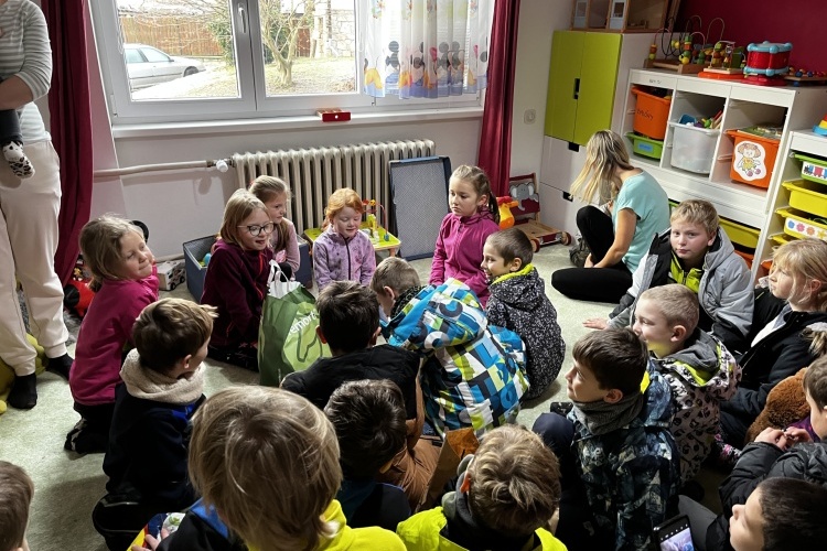 Jak děti ZŠ navštívili Klubíčko Lovčice