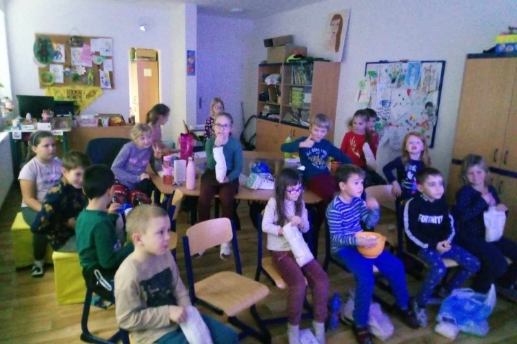 Vánoce pro zvířátka v lese, kino 