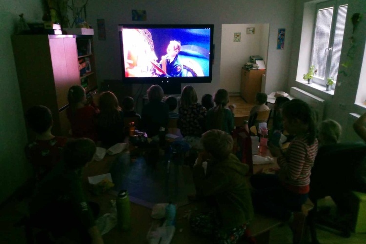 Vánoce pro zvířátka v lese, kino 