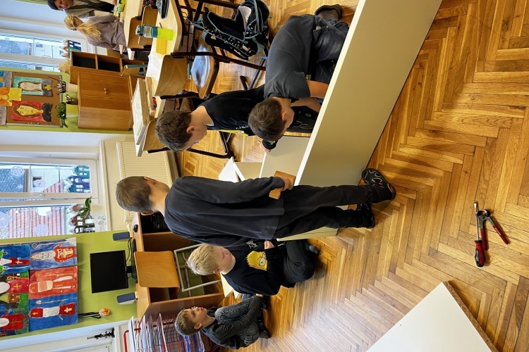 Prosinec a leden ve 3., 4. a 5. třídě