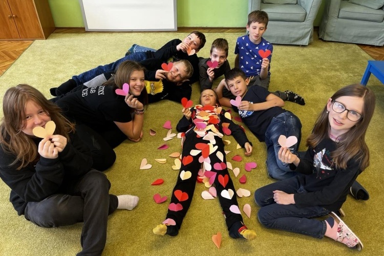 Valentýnský den ve 4. a 5. třídě