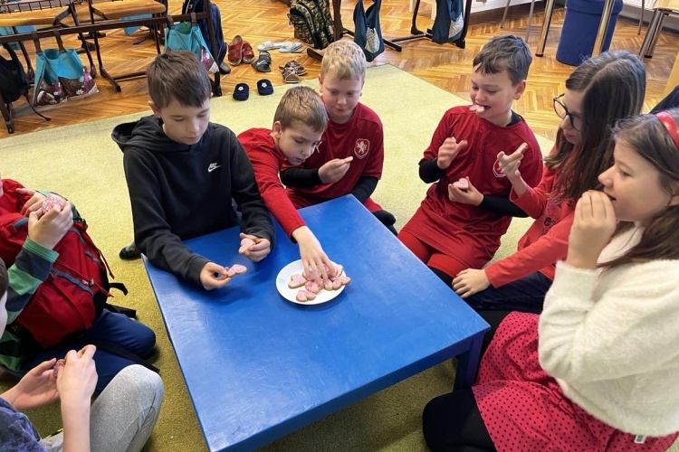 Valentýnský den ve 4. a 5. třídě