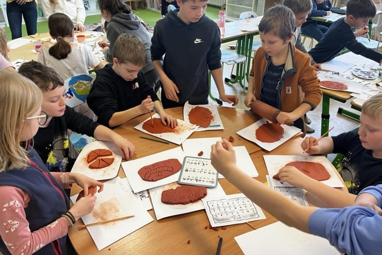 Návštěva v naší spřátelené škole Montessori v Kyjově