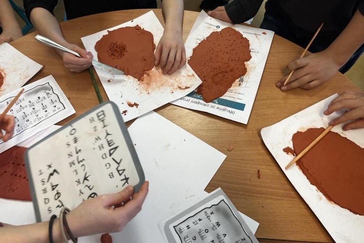 Návštěva v naší spřátelené škole Montessori v Kyjově