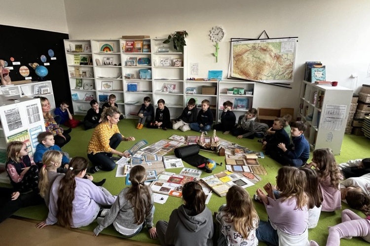 Návštěva v naší spřátelené škole Montessori v Kyjově