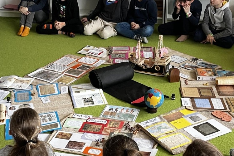 Návštěva v naší spřátelené škole Montessori v Kyjově