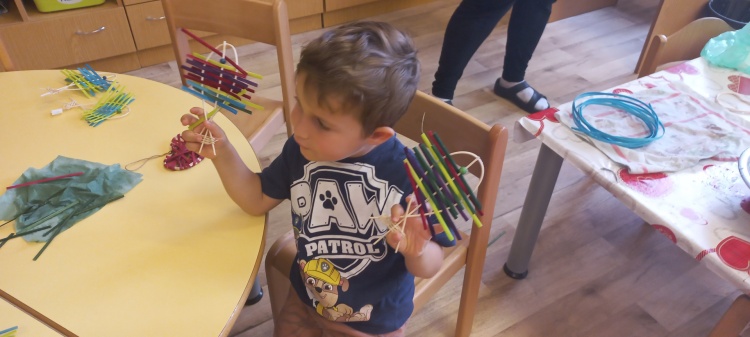 Pletení z pedigu (rybičky)
