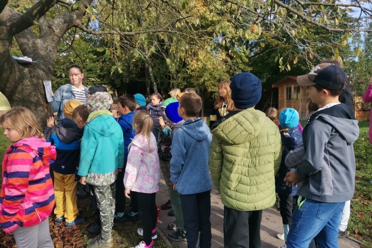  Projektový den na školní zahradě pod vedením Marie Chropenové 