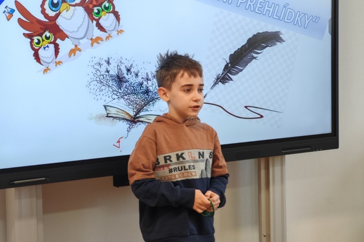 Školní kolo „RECITAČNÍ PŘEHLÍDKY 2025“