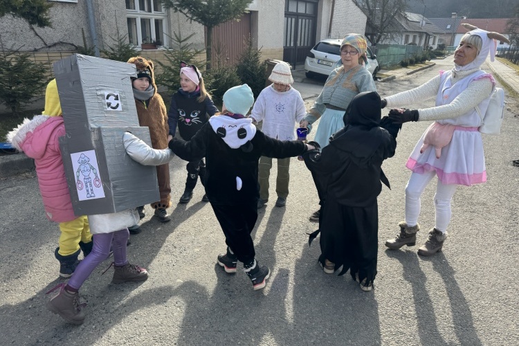 Masopustní veselí v naší obci!