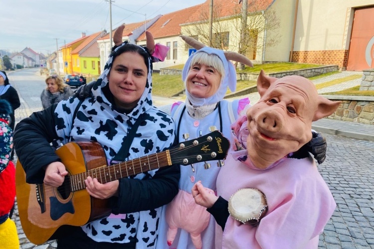 Masopustní veselí v naší obci!