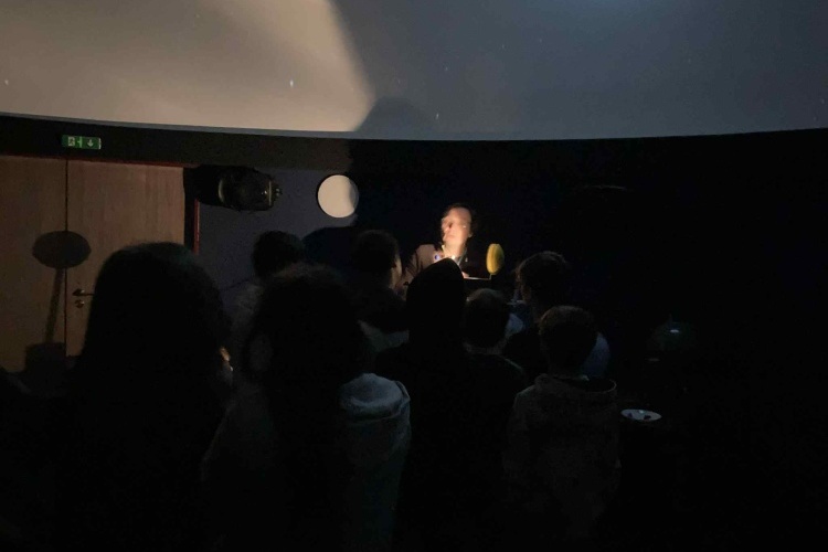 Exkurze na hvězdárnu