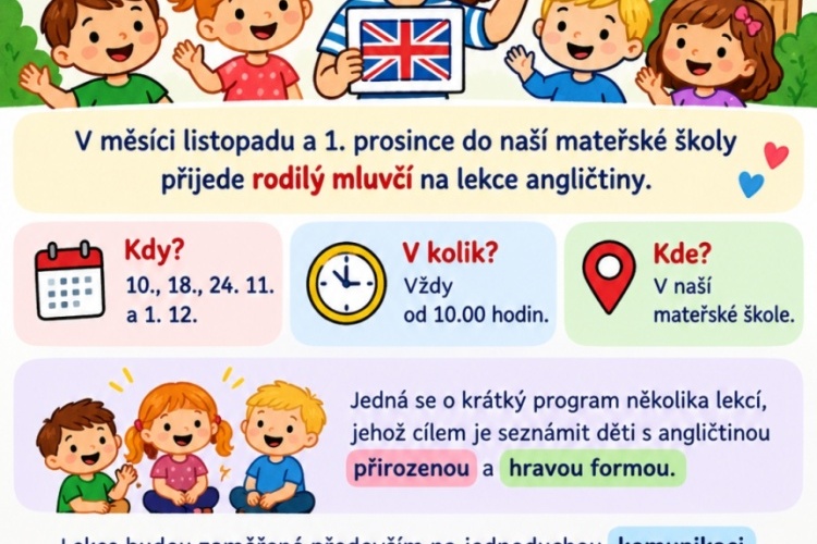 Angličtina s rodilým mluvčím